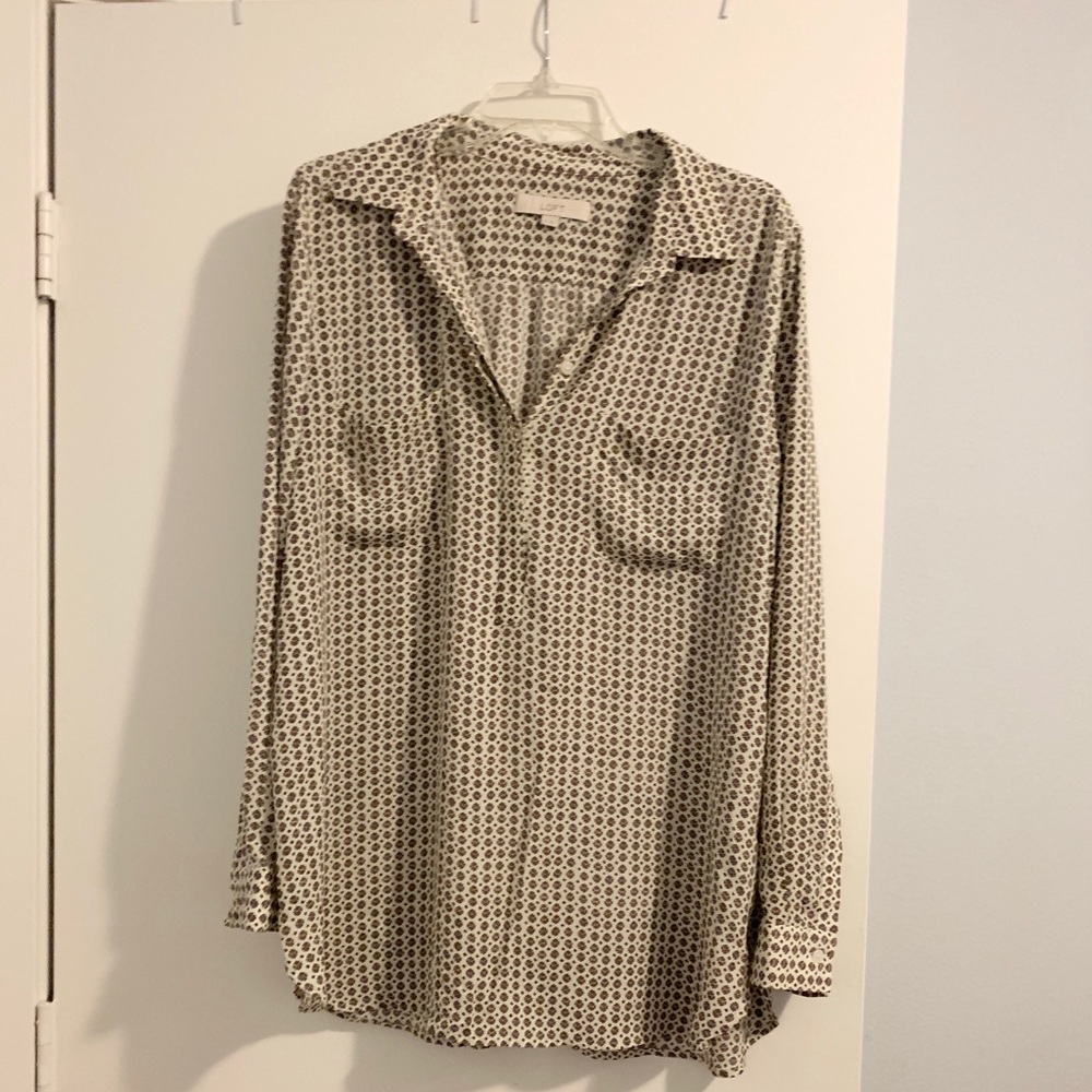 Loft Printed Tunic - Size XL